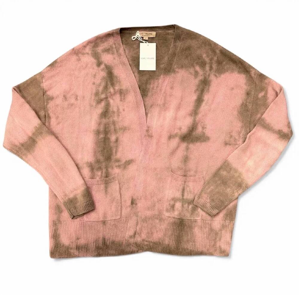 NEW LOVE TANJANE women's pocket long sleeve cardigan in sol wash